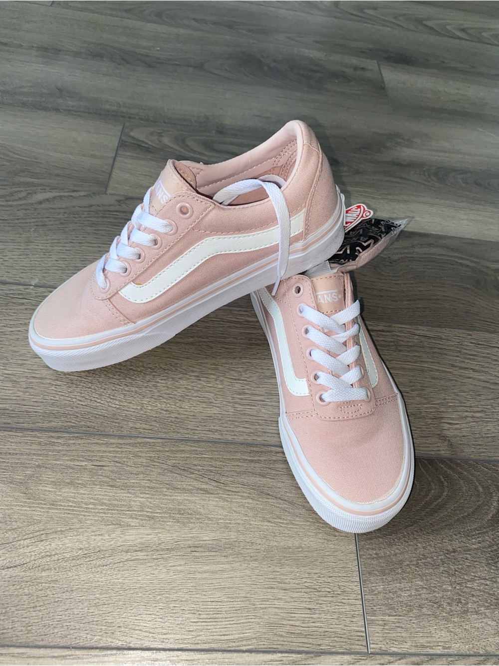 BNWT Vans Women's Light Pink Old Skool Canvas Sneakers sz 5